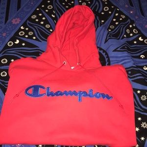 Champion | Red eco hoodie